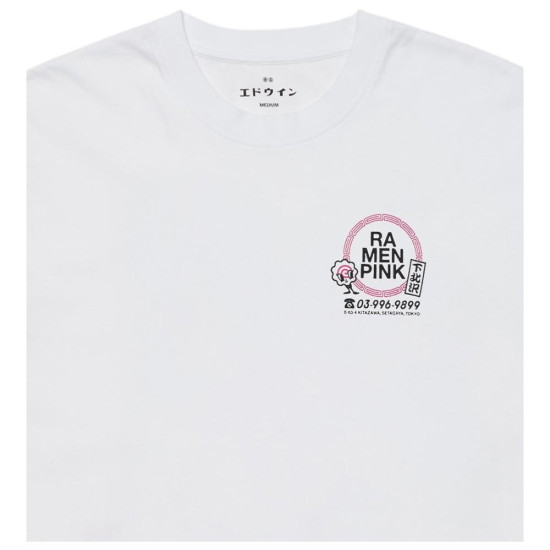 Edwin Ανδρική κοντομάνικη μπλούζα Ramen Pink T-Shirt